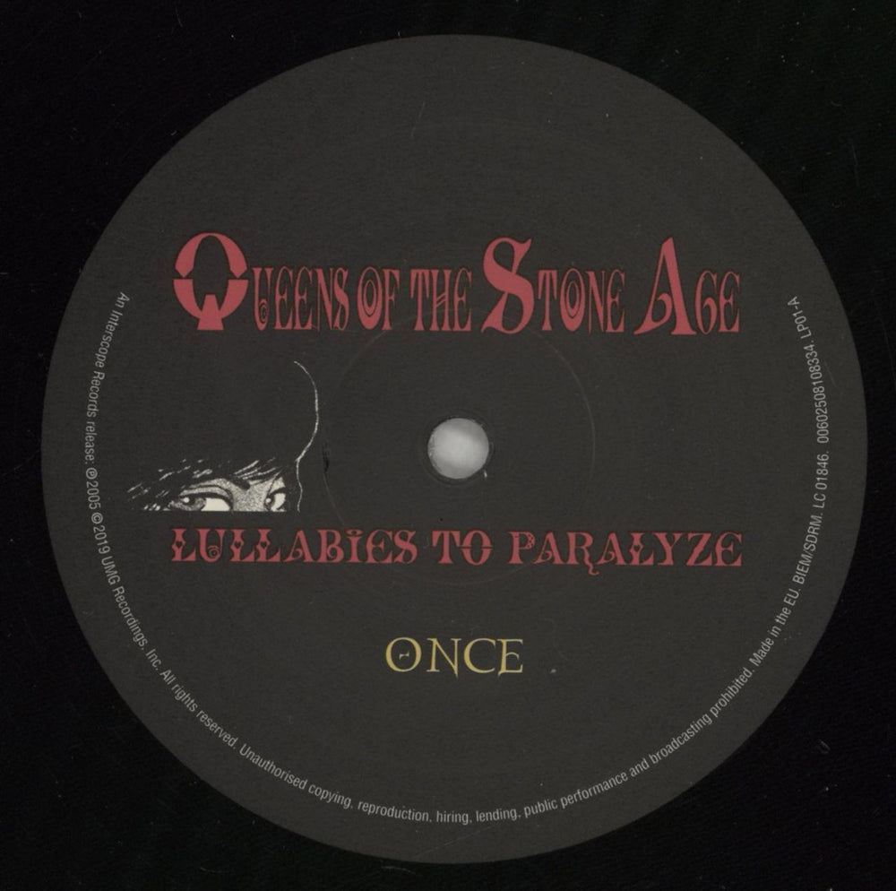 Queens Of The Stone Age Lullabies To Paralyze UK 2-LP vinyl record set (Double LP Album) QOS2LLU878014