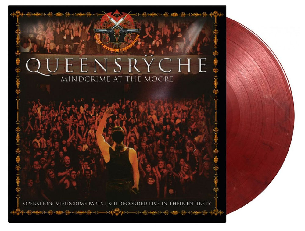 Queensryche Mindcrime At The Moore - Bloody Mary Vinyl - Sealed UK 4-LP vinyl album record set MOVLP3018