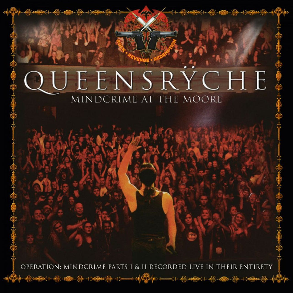 Queensryche Mindcrime At The Moore - Bloody Mary Vinyl - Sealed UK 4-LP vinyl album record set QRY4LMI787570