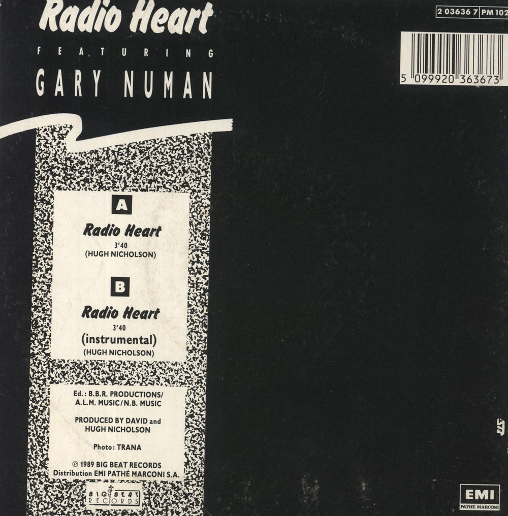 Radio Heart Radio Heart French 7" vinyl single (7 inch record / 45)