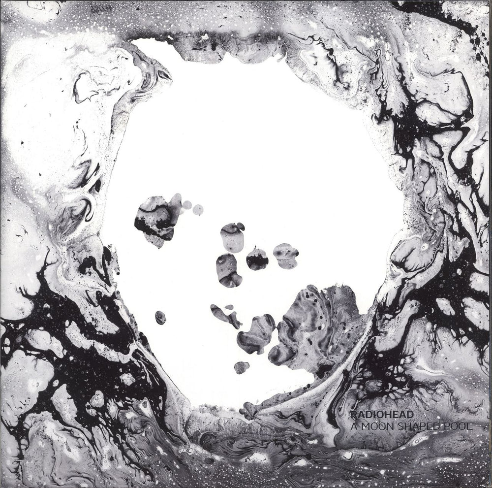 Radiohead A Moon Shaped Pool - White Vinyl UK 2-LP vinyl record set (Double LP Album) XLLP790