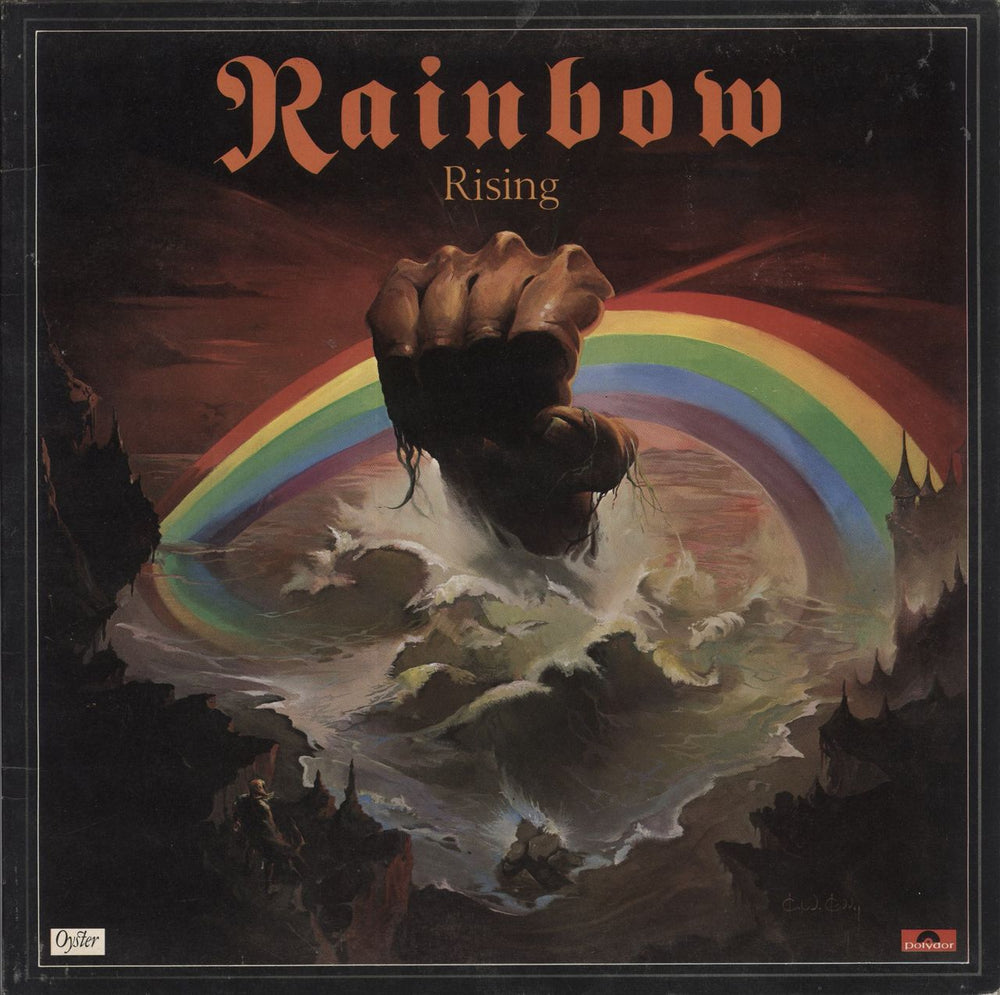Rainbow Rainbow Rising - 2nd - VG UK vinyl LP album (LP record) 2490137