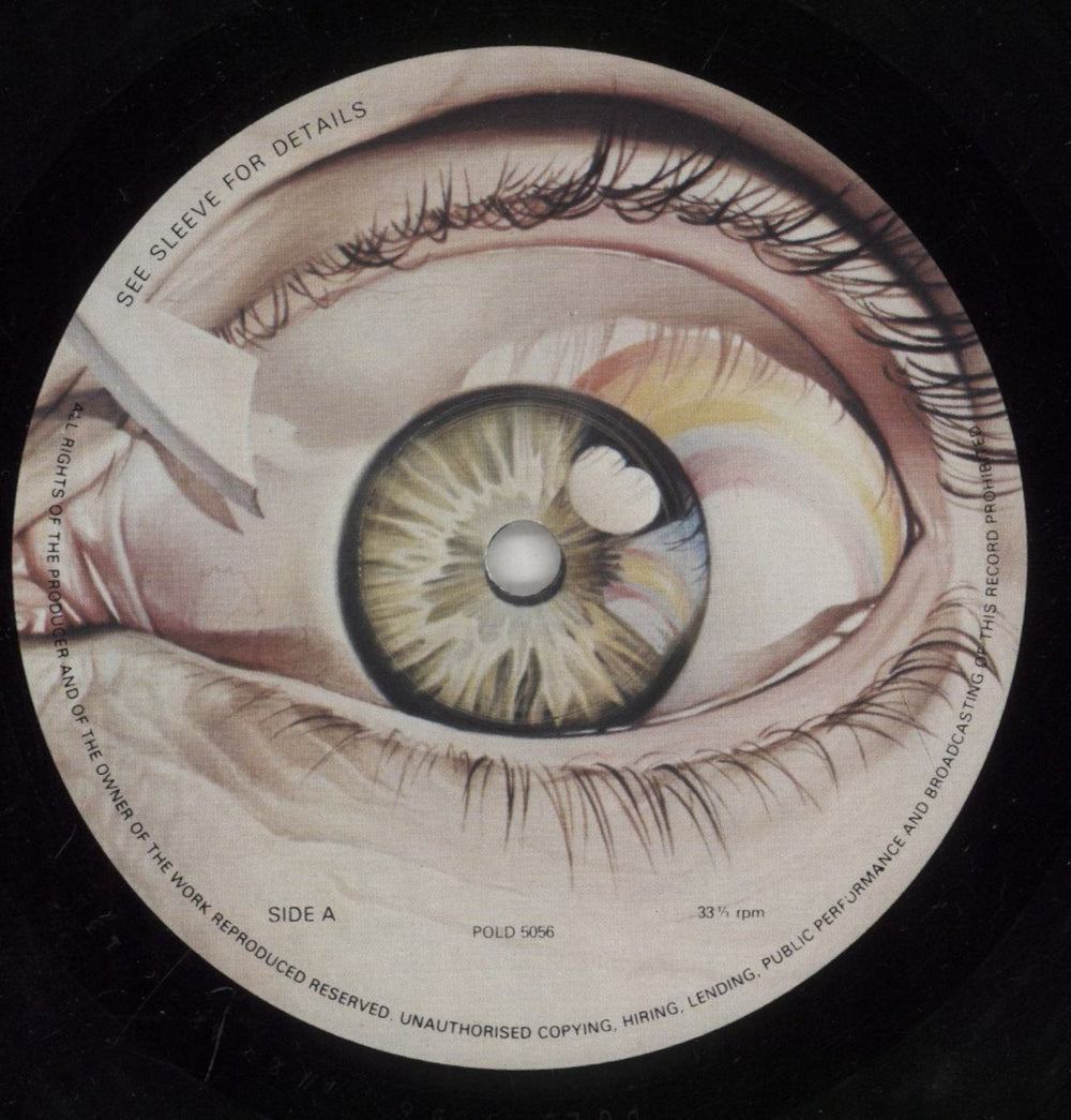 Rainbow Straight Between The Eyes UK vinyl LP album (LP record) RBOLPST792956