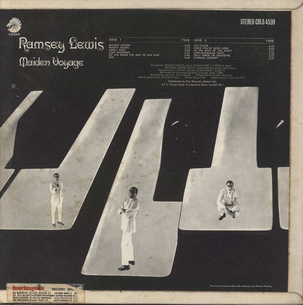 Ramsey Lewis Maiden Voyage UK vinyl LP album (LP record)