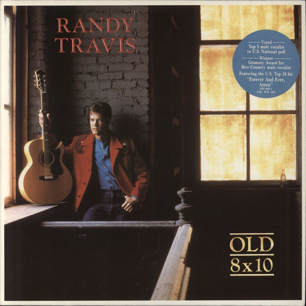 Randy Travis Old 8x10 UK vinyl LP album (LP record) WX162
