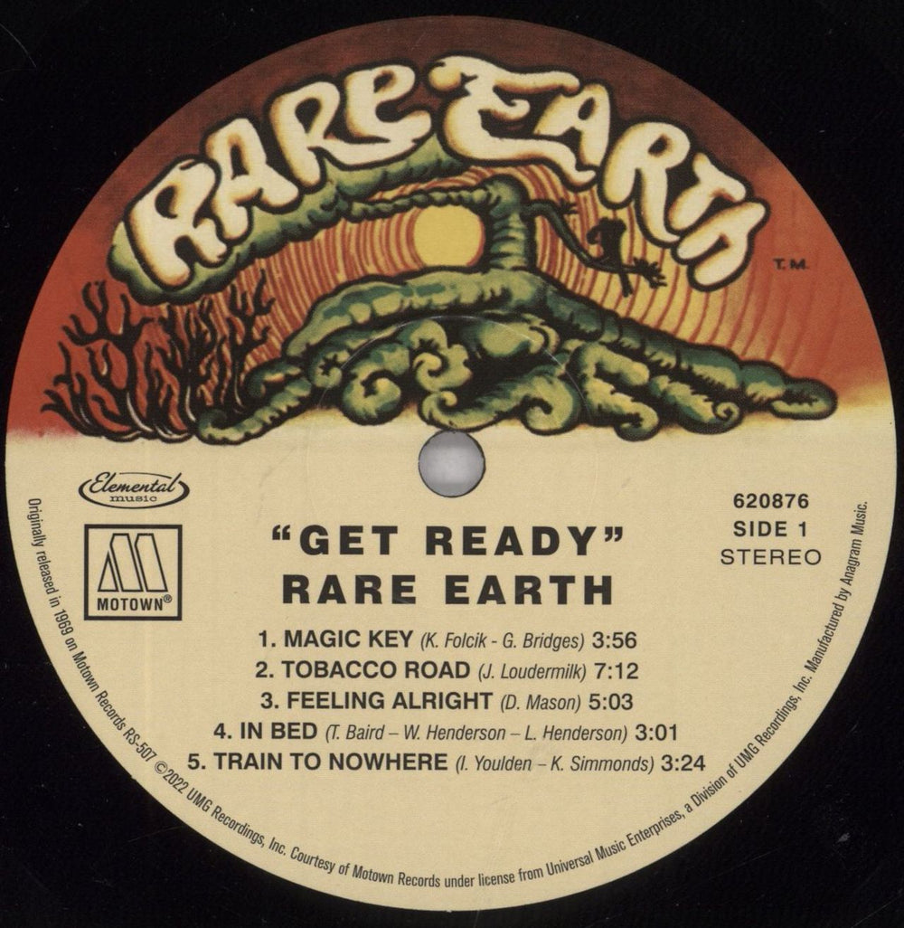 Rare Earth Get Ready - 180gm US Vinyl LP — RareVinyl.com