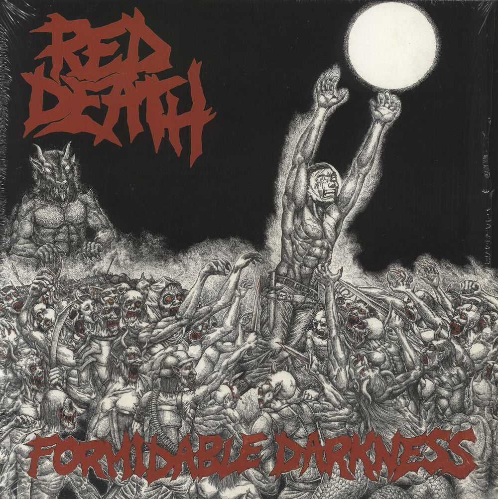 Red Death Formidable Darkness - White Vinyl US vinyl LP album (LP record) TBR081