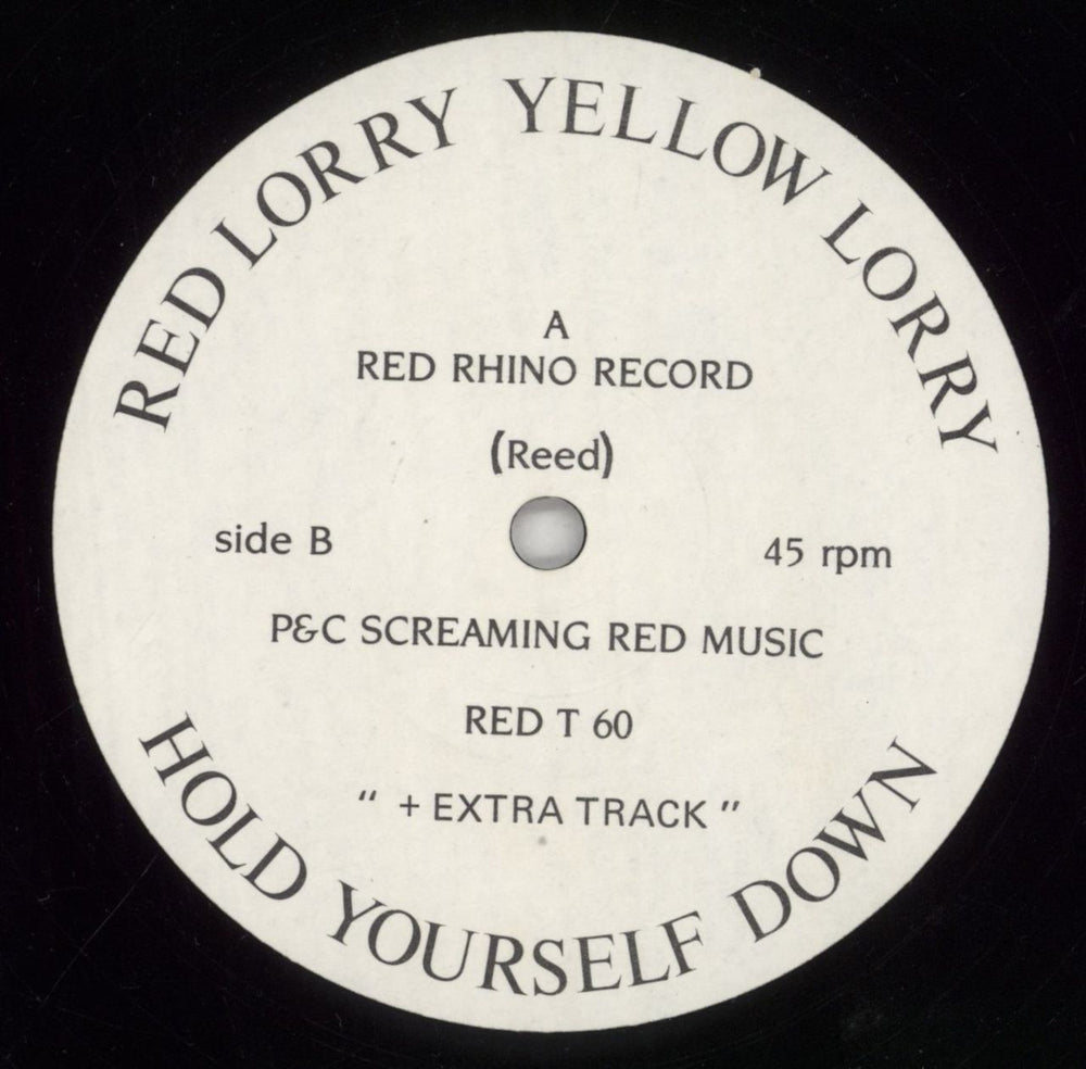 Red Lorry, Yellow Lorry Spinning Round UK 12" vinyl single (12 inch record / Maxi-single) RDL12SP121027
