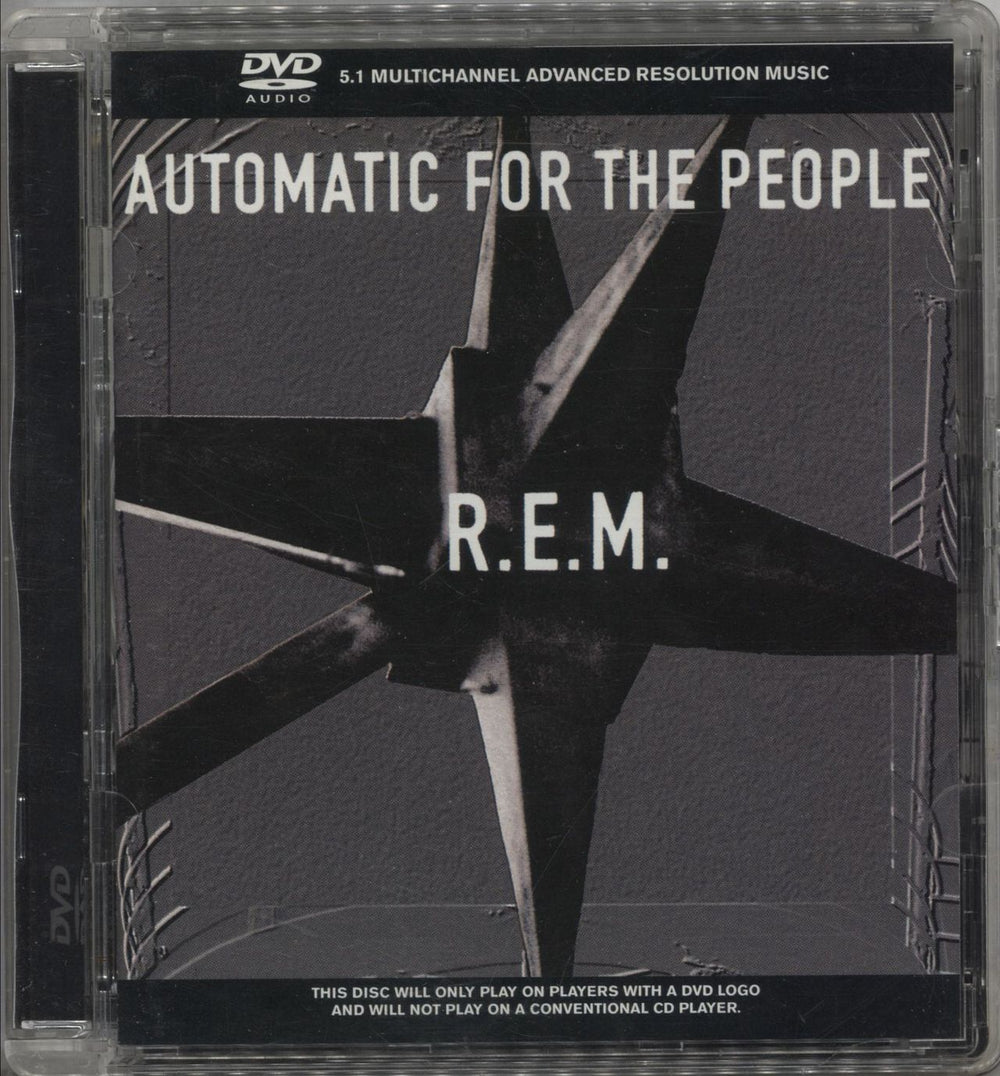 REM Automatic For The People US DVD-Audio disc R978175