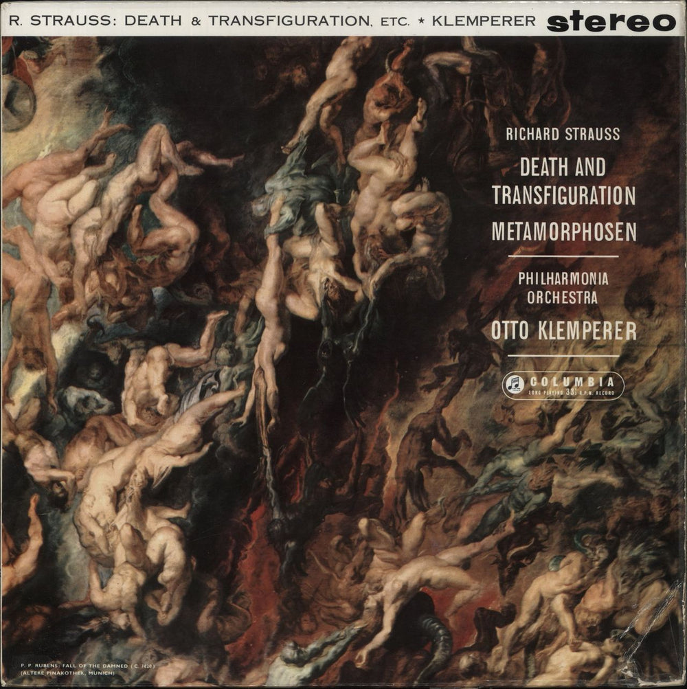 Richard Strauss Death And Transfiguration / Metamorphosen UK vinyl LP album (LP record) SAX2437