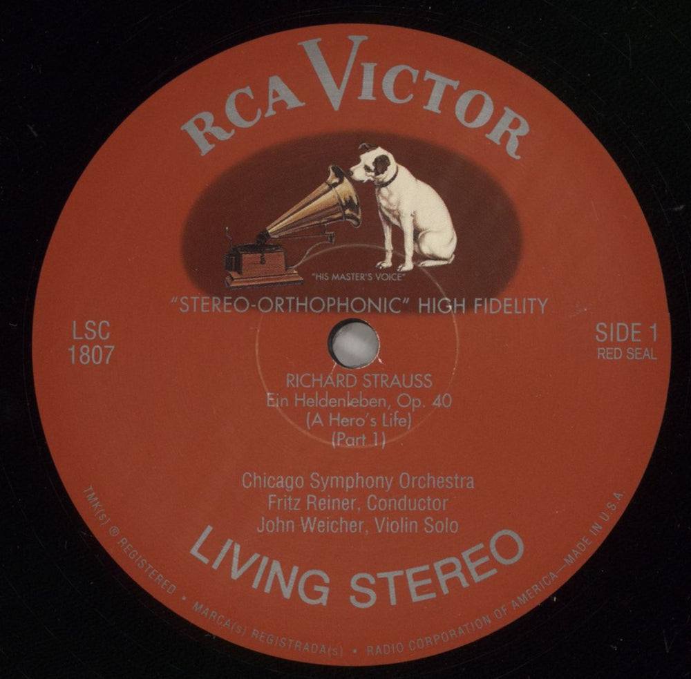 Richard Strauss Richard Strauss: Ein Heldenleben - 180gram UK vinyl LP album (LP record) RG6LPRI874549