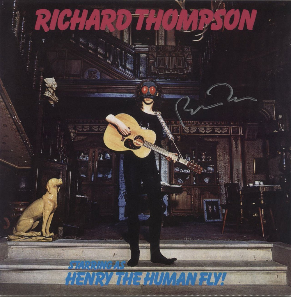 Richard Thompson Henry The Human Fly! - 180 Gram - Signed Insert UK vinyl LP album (LP record) RTHLPHE874057