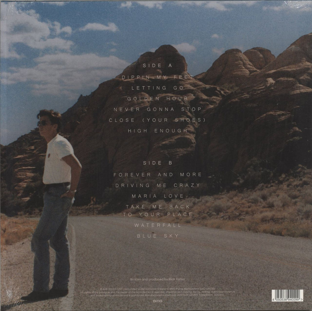 Rick Astley Are We There Yet? - Natural Vinyl UK vinyl LP album (LP record) 4050538940299