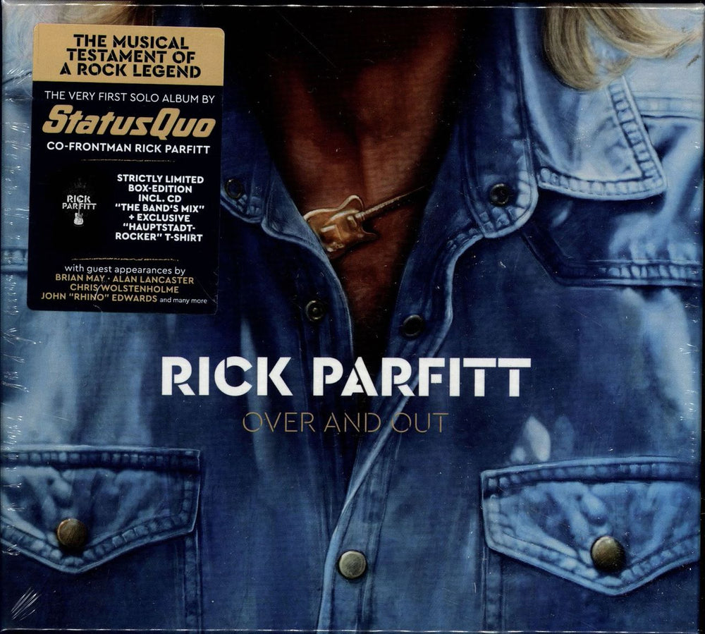 Rick Parfitt Over And Out - Sealed Box UK CD Album Box Set 0212702EMU