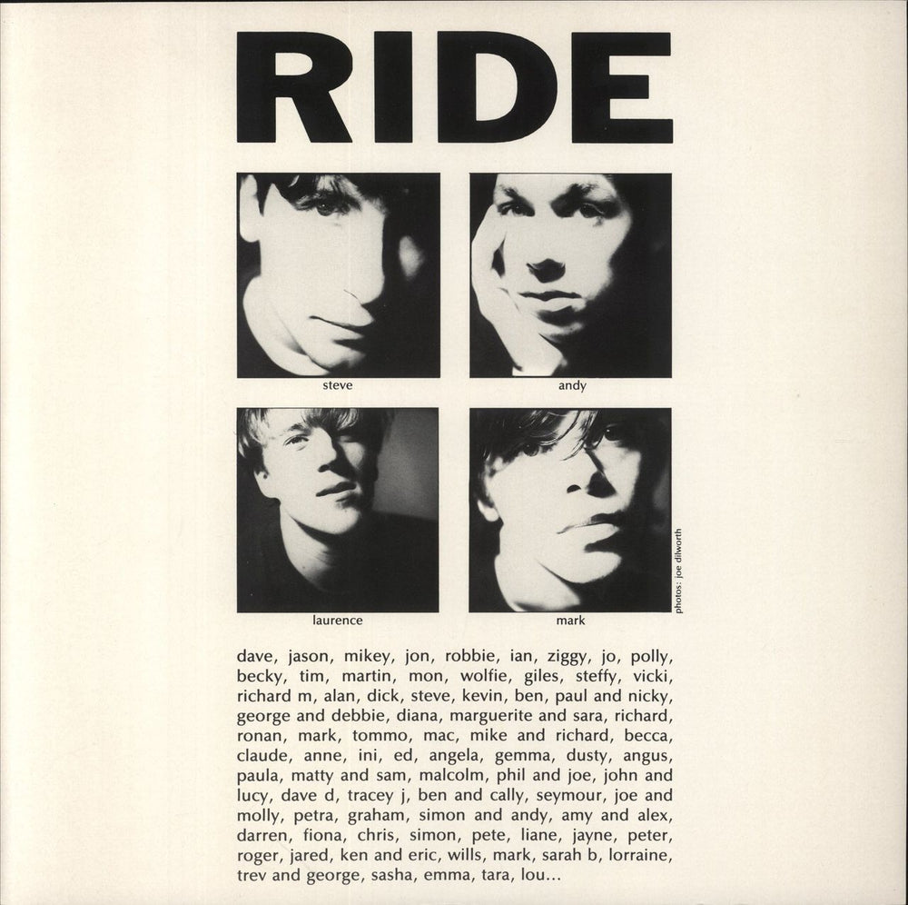 Ride Nowhere - Stickered Sleeve - EX UK vinyl LP album (LP record)