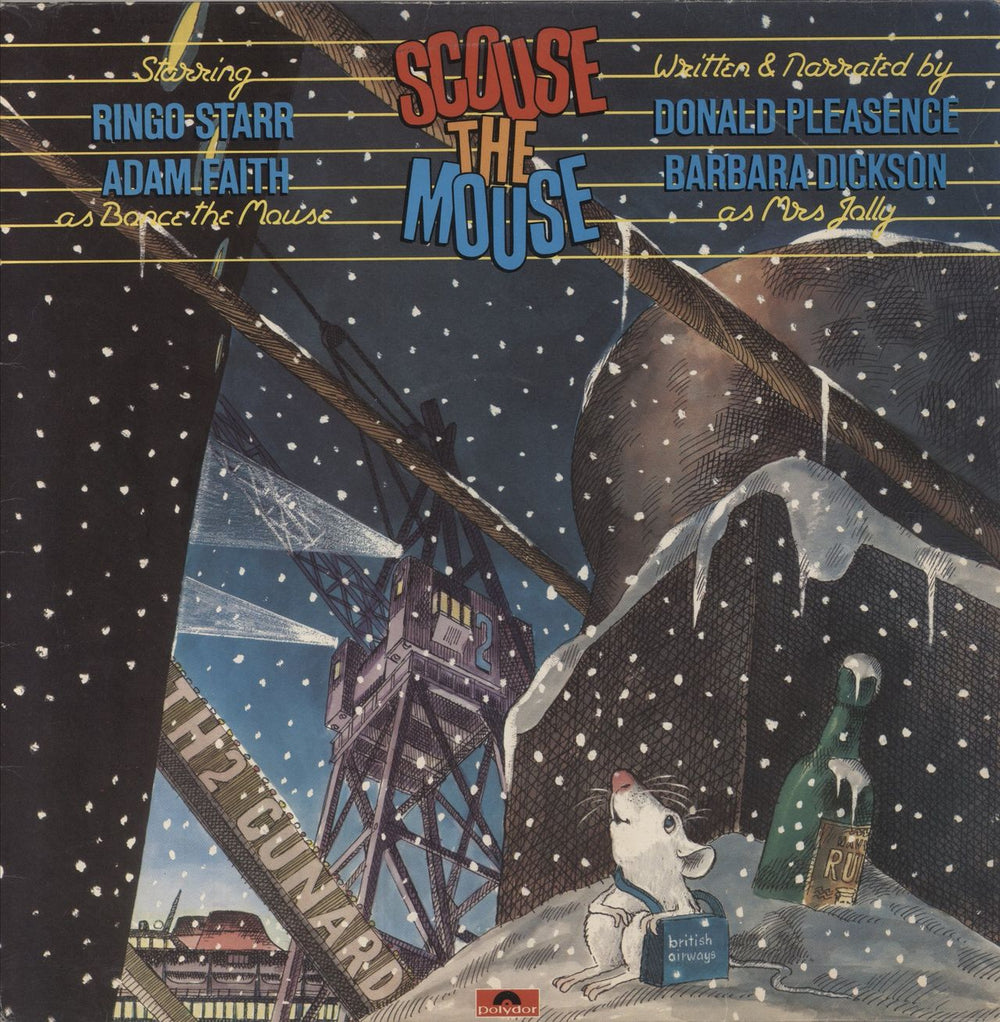 Ringo Starr Scouse The Mouse - EX UK vinyl LP album (LP record) 2480429