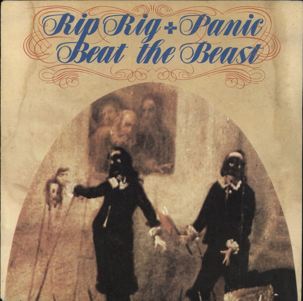 Rip Rig + Panic Beat The Beast UK 7" vinyl single (7 inch record / 45) VS577