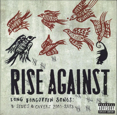 Rise Against Long Forgotten Songs: B Sides & Covers 2000-2013 - Green Marble Vinyl US 2-LP vinyl record set (Double LP Album) B0018843-01