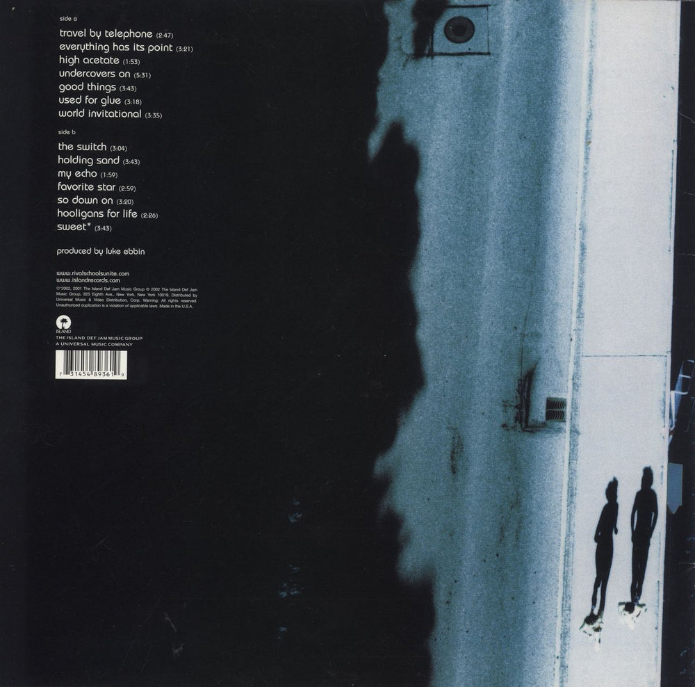 Rival Schools United By Fate US vinyl LP album (LP record) 731454893619