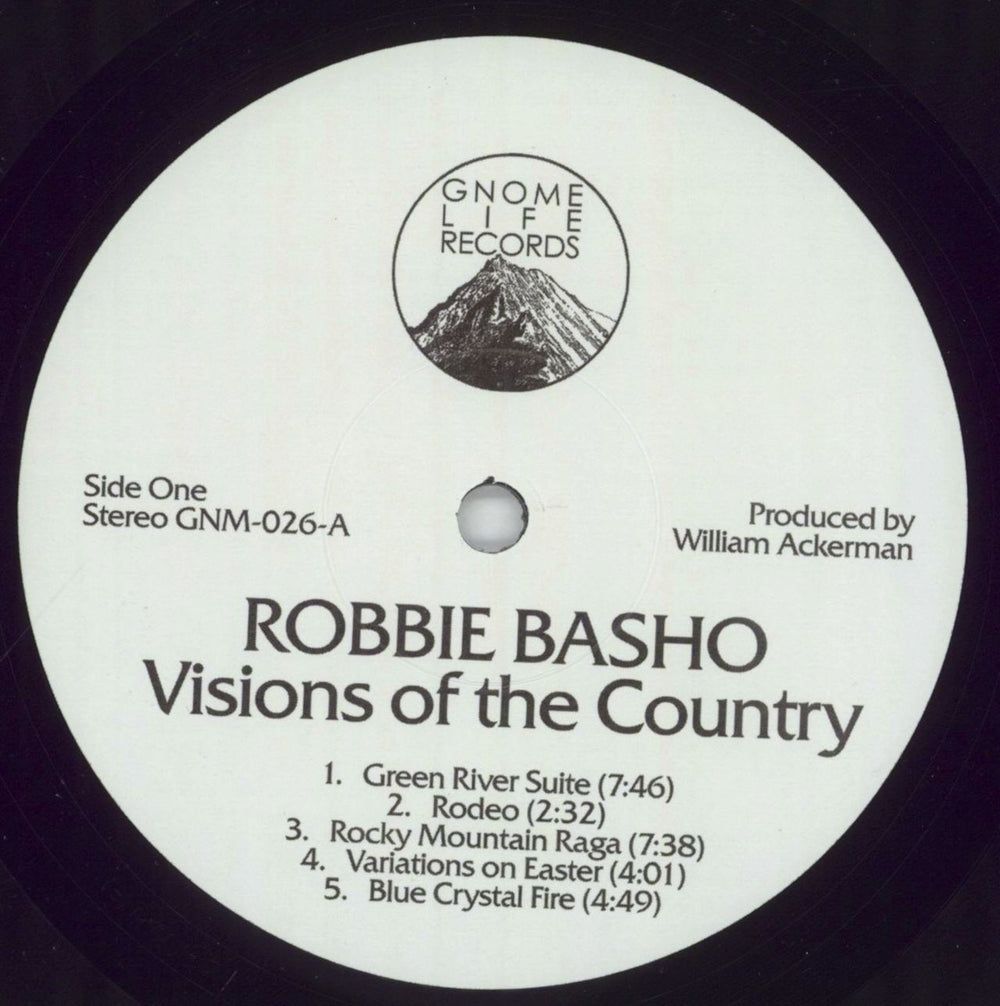 Robbie Basho Visions Of The Country US Vinyl LP