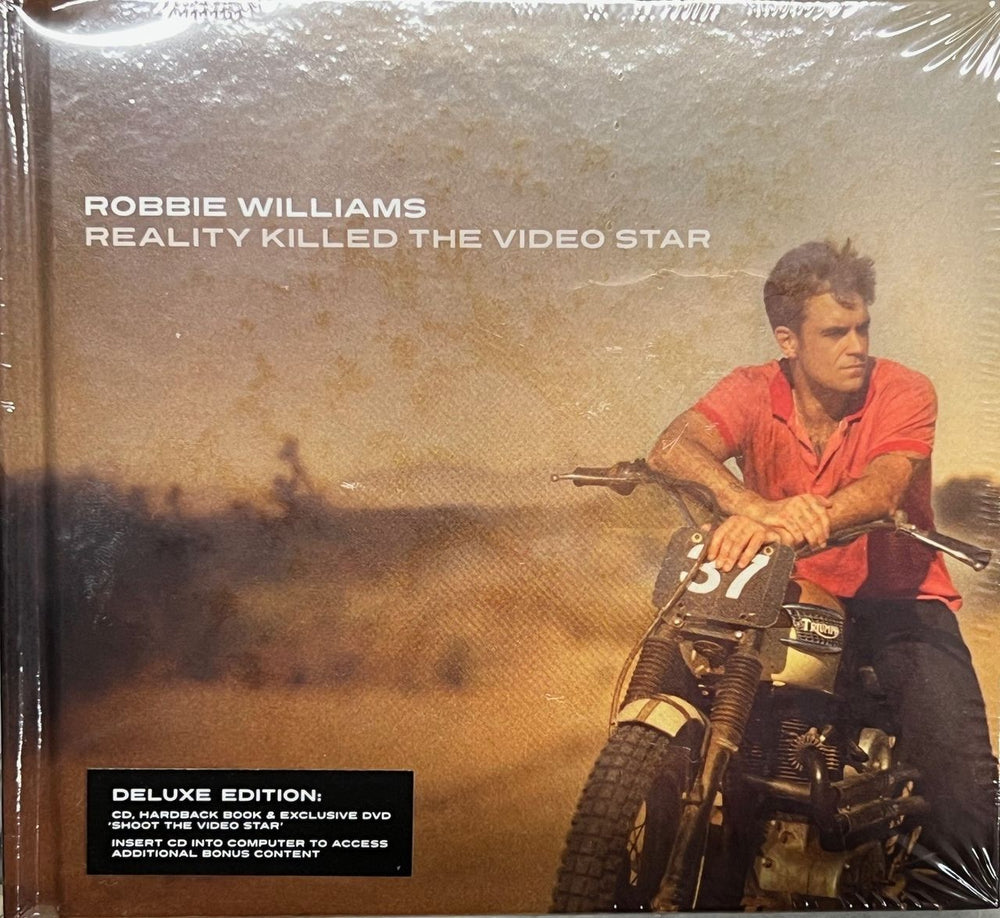 Robbie Williams Reality Killed The Video Star - Deluxe Edition - Sealed UK 2-disc CD/DVD set CDVX3064