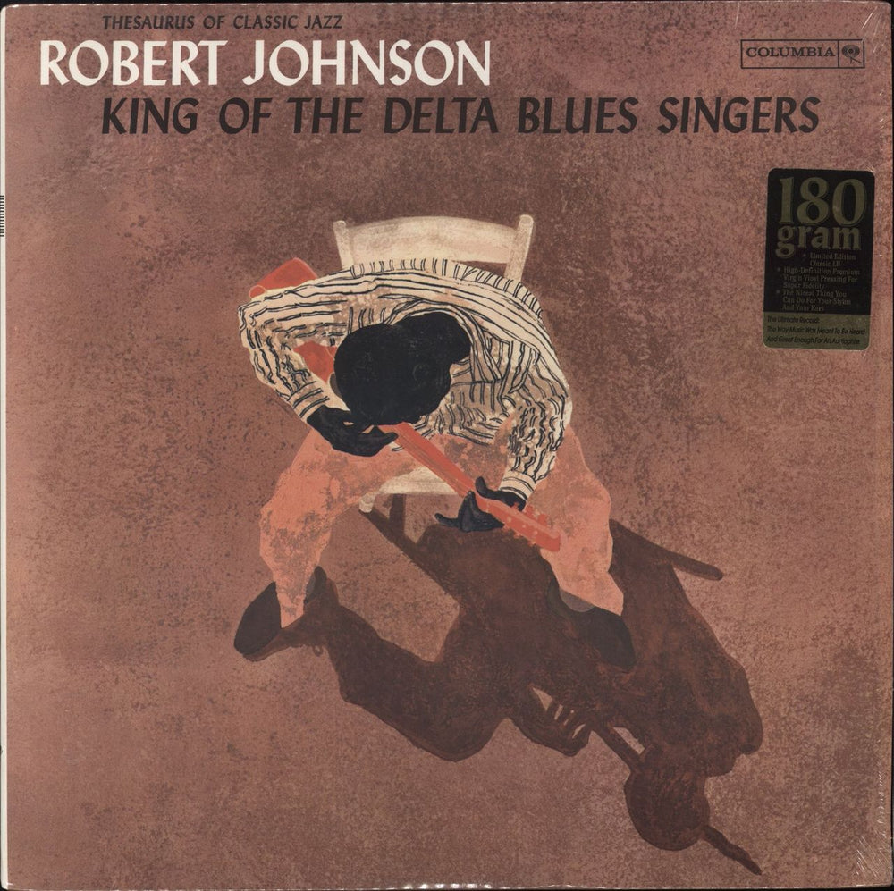 Robert Johnson (30s) King Of The Delta Blues Singers - 180gm US vinyl LP album (LP record) CL1654