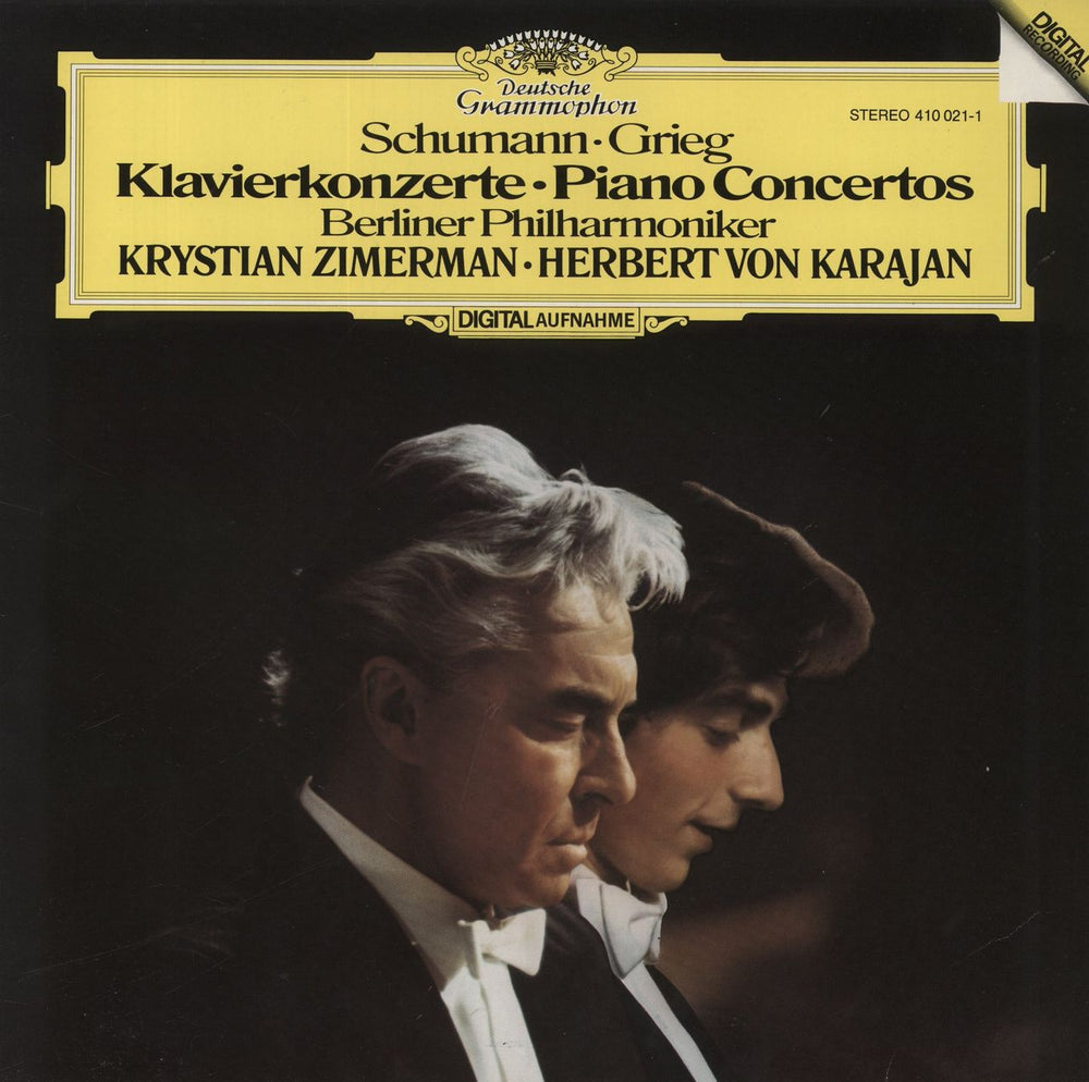 Robert Schumann Klavierkonzerte · Piano Concertos German vinyl LP album (LP record) LPM18597