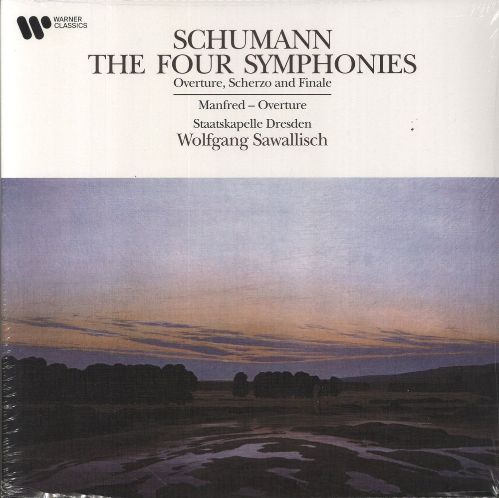 Robert Schumann The Four Symphonies / Overture, Scherzo And Finale / Manfred-Overture - Sealed UK 4-LP vinyl album record set 5054197739798