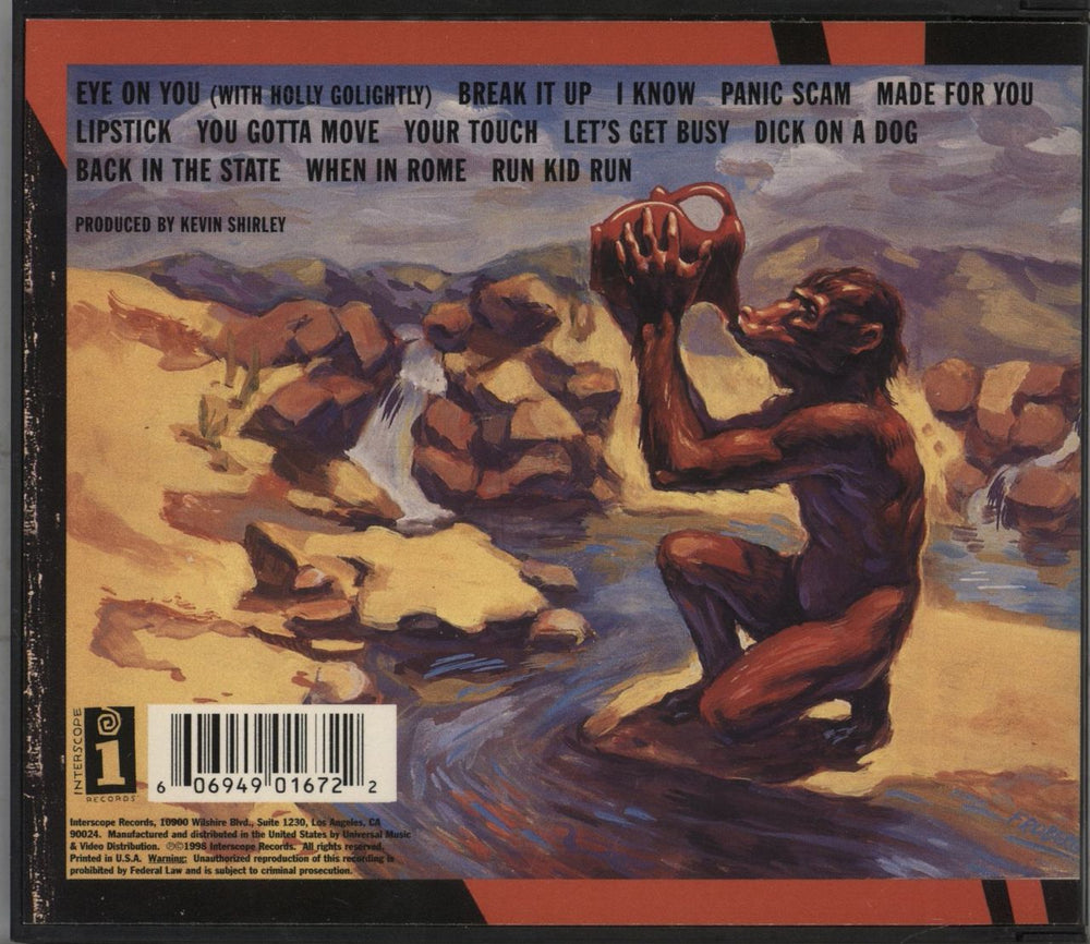 Rocket From The Crypt RFTC US CD album (CDLP) 606949016722