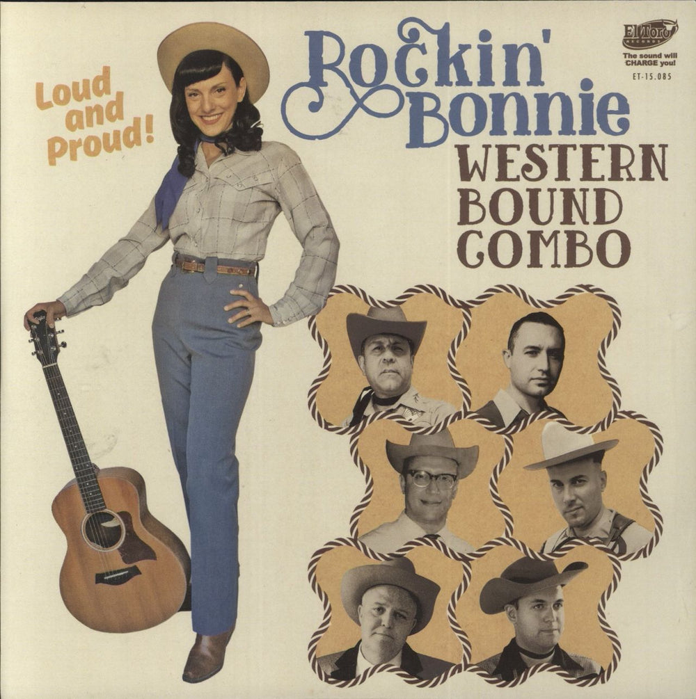 Rockin' Bonnie Western Bound Combo Loud And Proud! Spanish 7" vinyl single (7 inch record / 45) ET-15.085