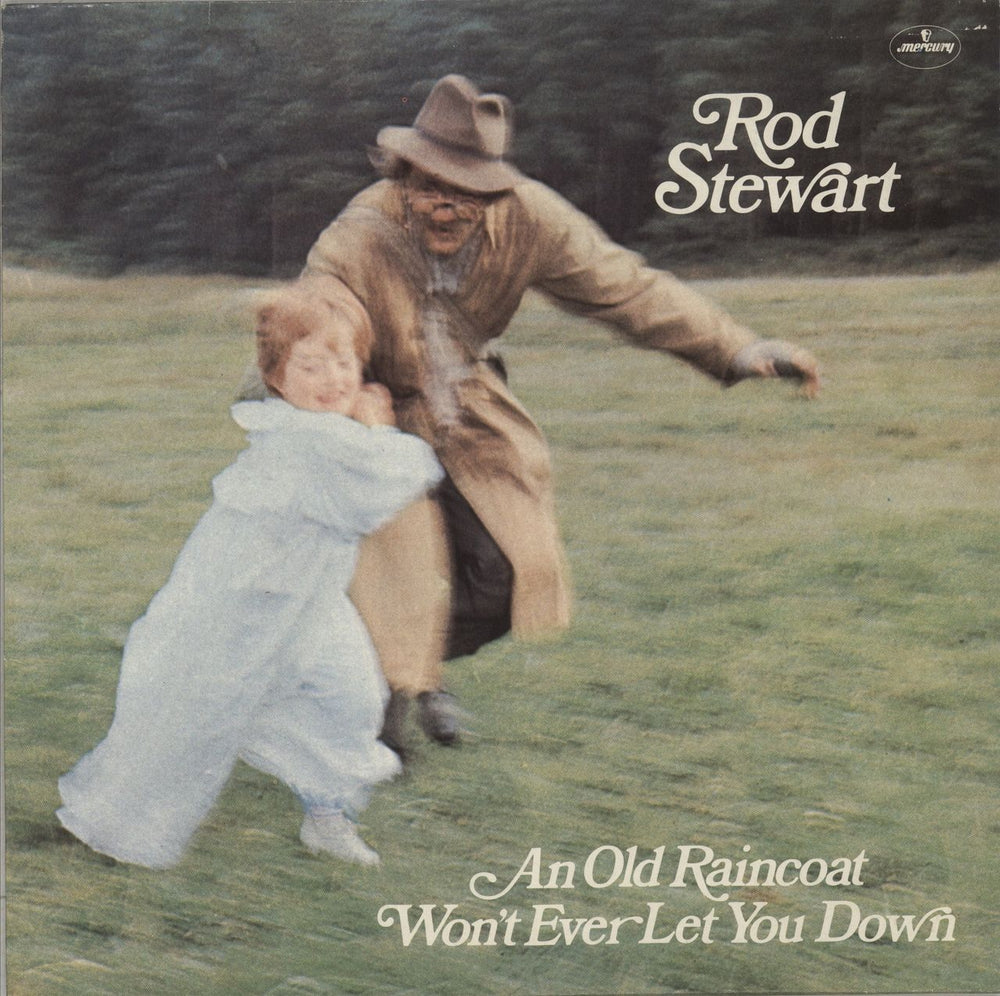 Rod Stewart An Old Raincoat Won't Ever Let You Down UK vinyl LP album (LP record) 6336610
