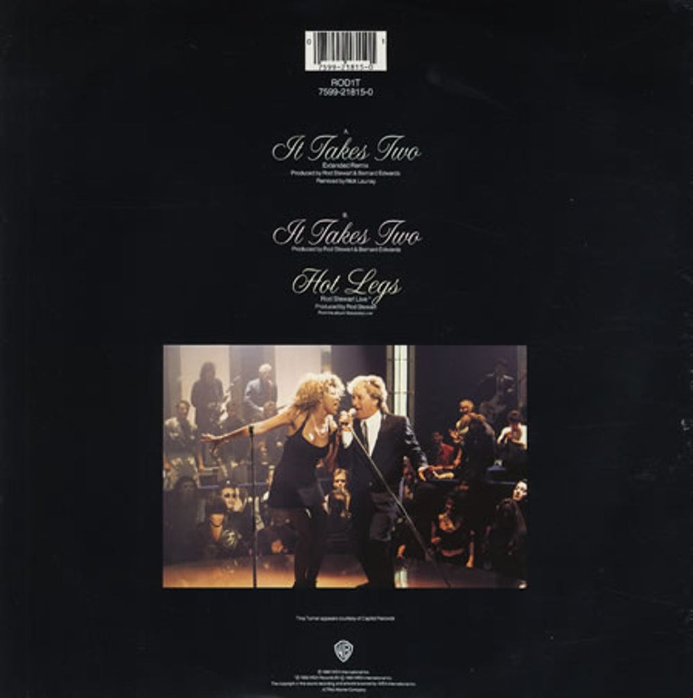 Rod Stewart It Takes Two UK 12" vinyl single (12 inch record / Maxi-single) ROD12IT82586