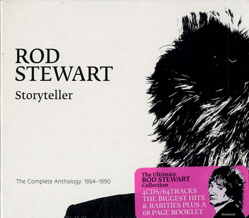 Rod Stewart Storyteller: The Complete Anthology 1964-1990 - Sealed UK 4-CD album set 8122797449