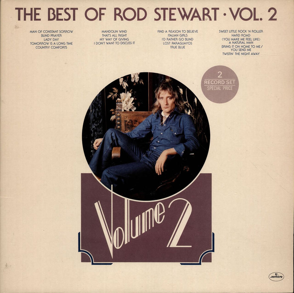 Rod Stewart The Best Of Rod Stewart Volume 2 UK 2-LP vinyl record set (Double LP Album) 6619031