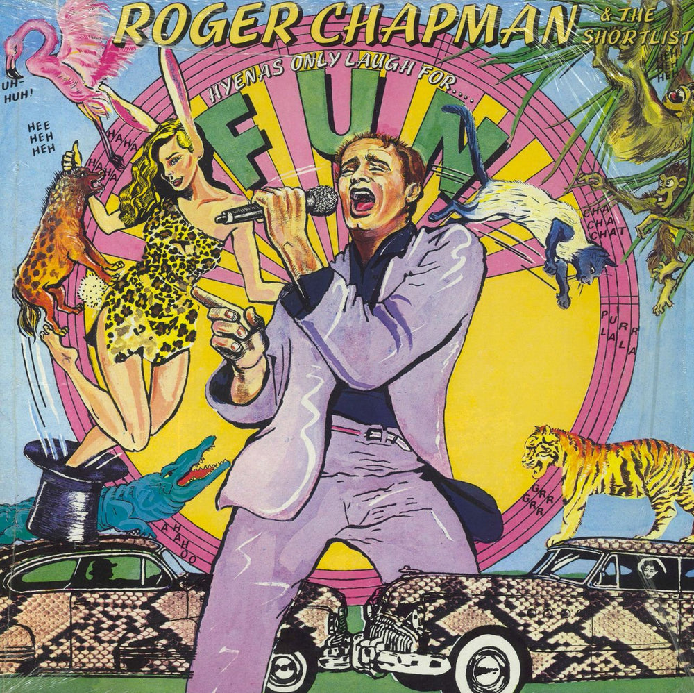 Roger Chapman Hyenas Only Laugh For Fun German vinyl LP album (LP record) 6.24850AS