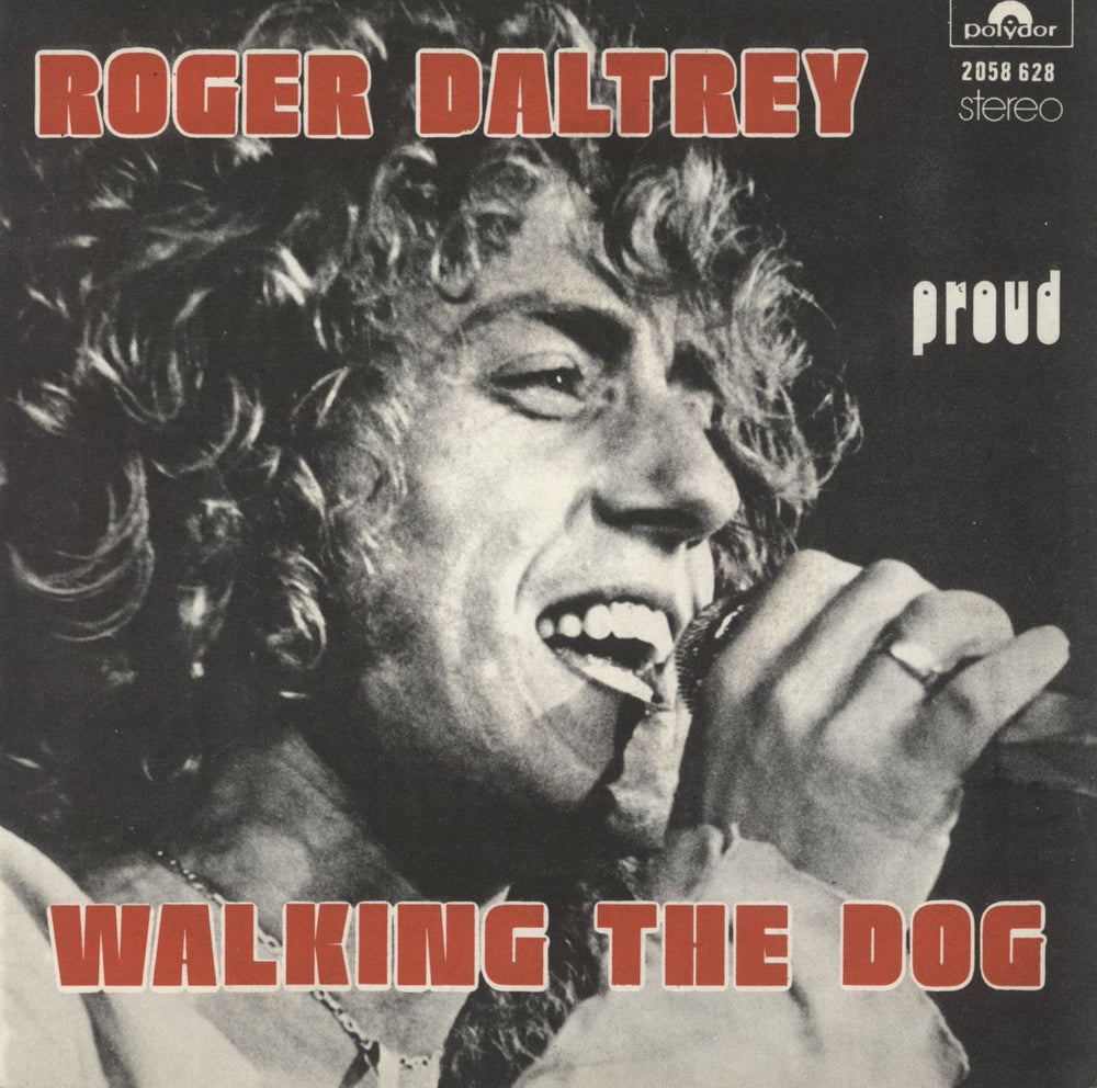Roger Daltrey Walking The Dog Belgian 7" vinyl single (7 inch record / 45)