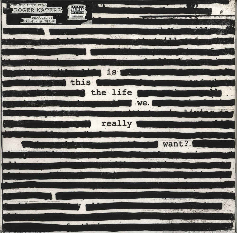 Roger Waters Is This The Life We Really Want? - 180gm UK 2-LP vinyl record set (Double LP Album) 88985436491