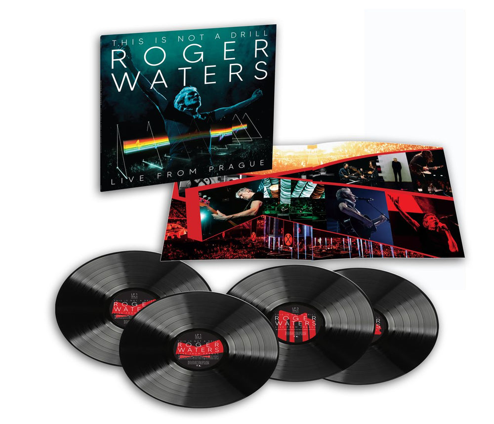 Roger Waters This Is Not A Drill: Live From Prague - Deluxe 4-LP Vinyl Edition - Sealed UK 4-LP vinyl album record set 19802908551