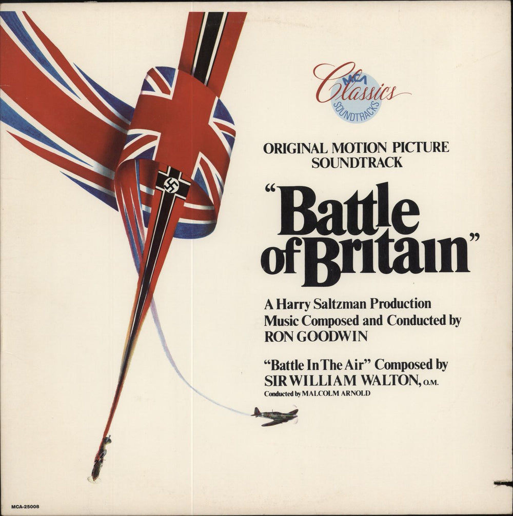 Ron Goodwin Battle Of Britain US vinyl LP album (LP record) MCA25008