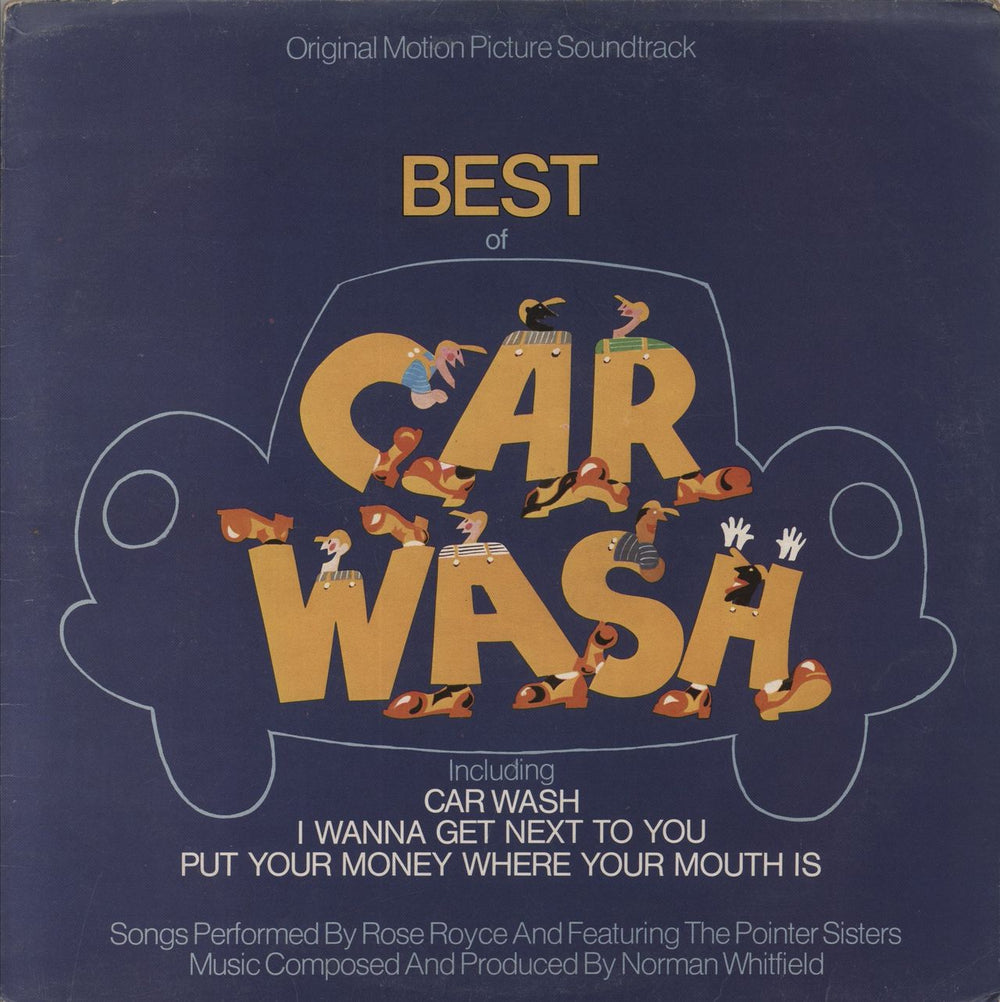 Rose Royce Best Of Car Wash UK vinyl LP album (LP record) MCF2799