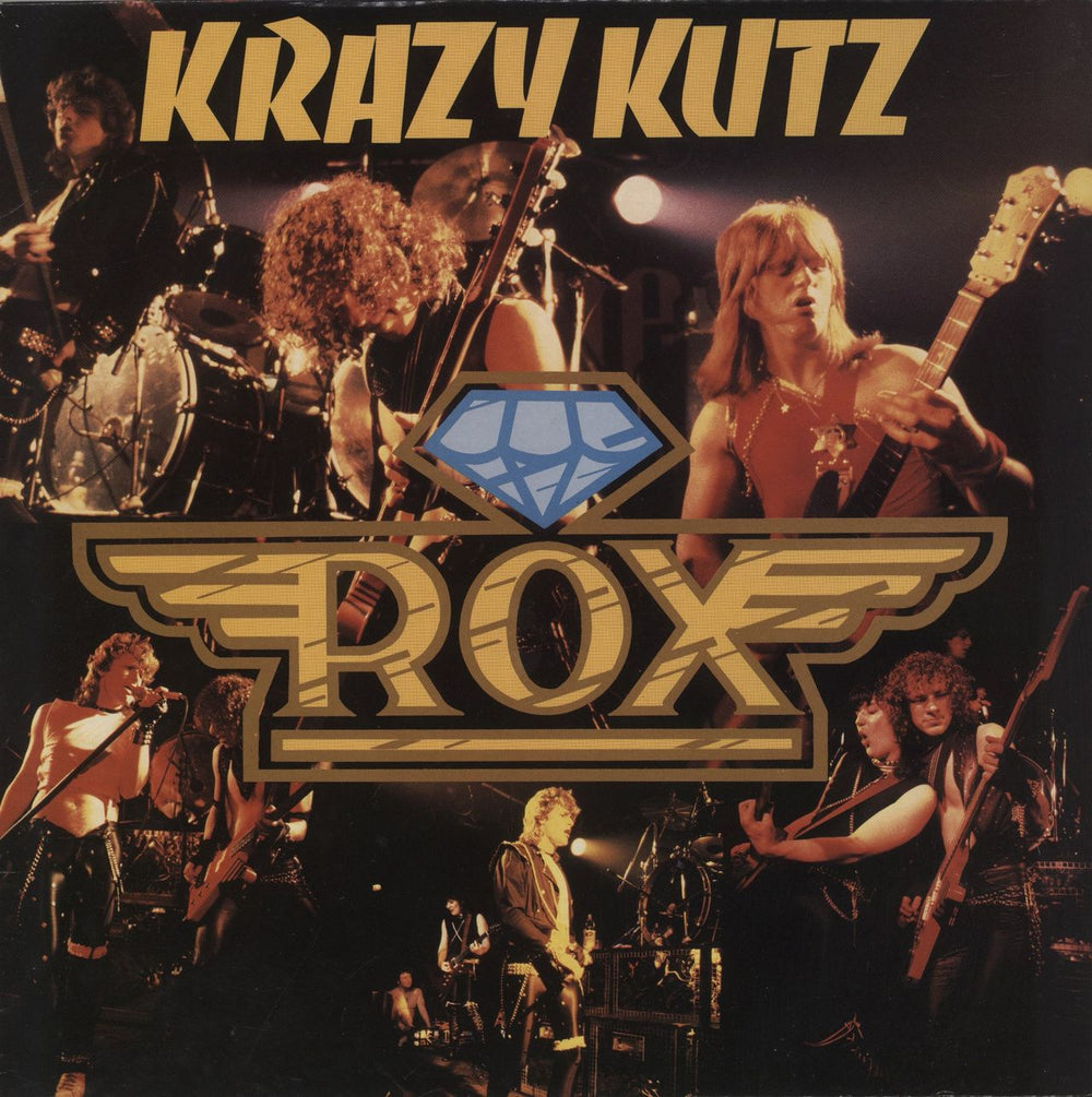 Rox Krazy Kutz UK 12" vinyl single (12 inch record / Maxi-single) 12KUT103