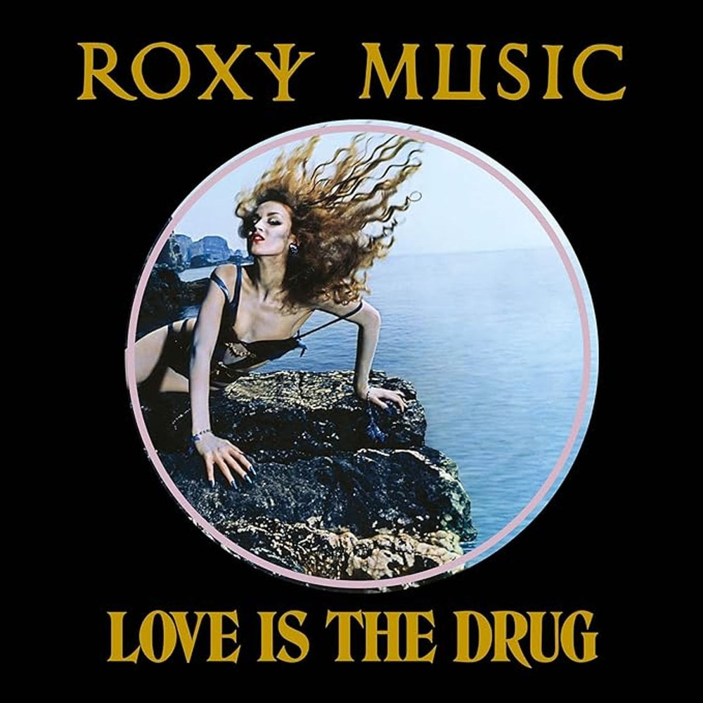 Roxy Music Love Is The Drug - 50th Anniversary Edition - Black Vinyl - Sealed UK 12" vinyl single (12 inch record / Maxi-single) 602478616938