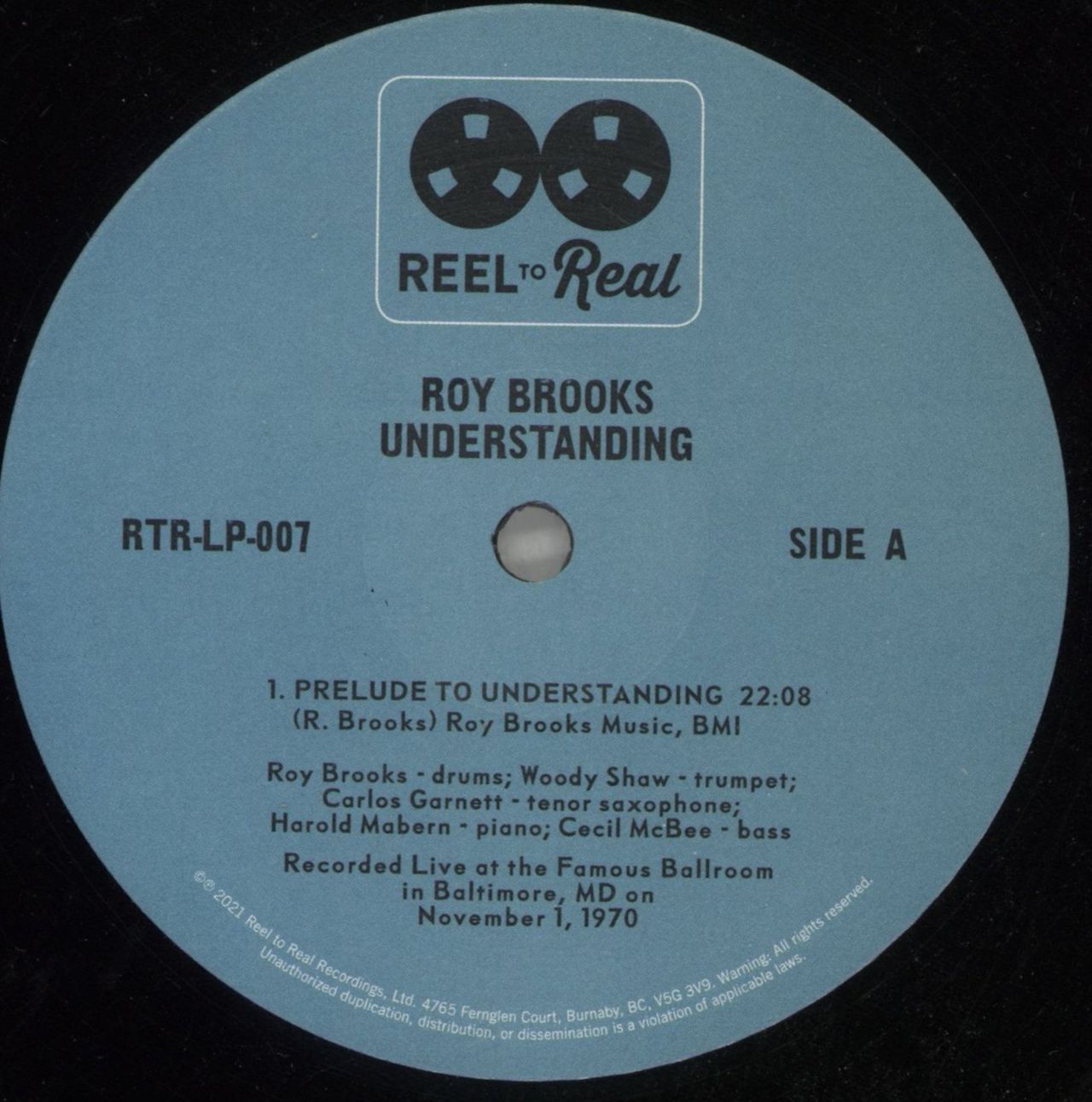 Roy Brooks Understanding - 180 Gram Vinyl US 3-LP vinyl set