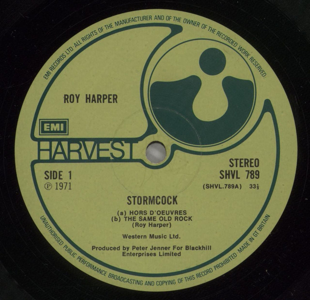 Roy Harper Stormcock - 3rd UK vinyl LP album (LP record) ROYLPST546788