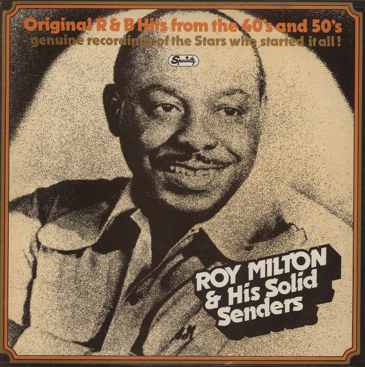 Roy Milton Roy Milton & His Solid Senders UK Vinyl LP — RareVinyl.com