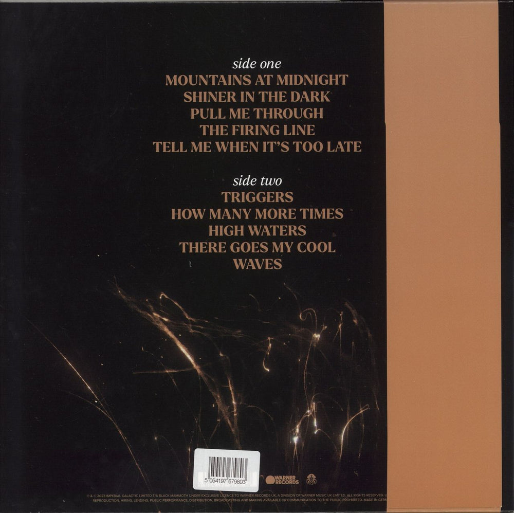 Royal Blood Back To The Water Below - Clear Vinyl - Assai - Autographed UK vinyl LP album (LP record) 5054197679803