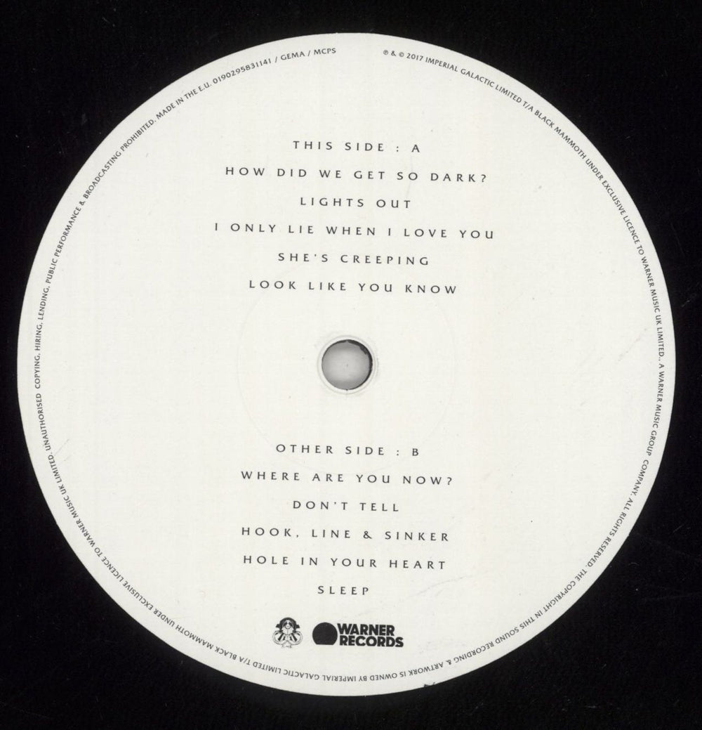 Royal Blood How Did We Get So Dark? - 180 Gram Vinyl - Shrink UK vinyl LP album (LP record) R-8LPHO849448