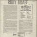 Ruby Braff Ruby Braff UK vinyl LP album (LP record)