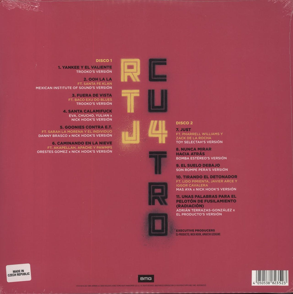 Run The Jewels RTJ Cu4tro - Sealed UK 2-LP vinyl record set (Double LP Album) 4050538823523