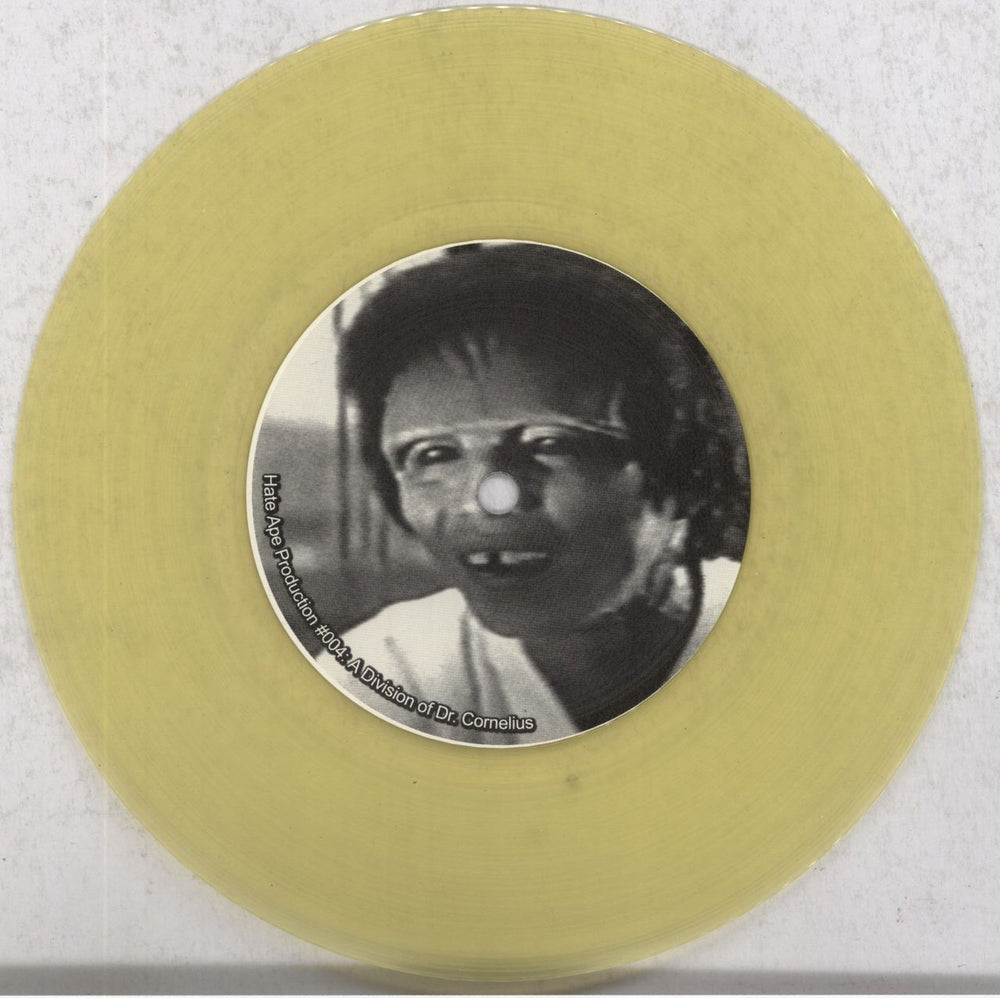 Rupture Spontaneous Simian Combustion - Yellow Vinyl German 7" vinyl single (7 inch record / 45) 6ZR07SP835075